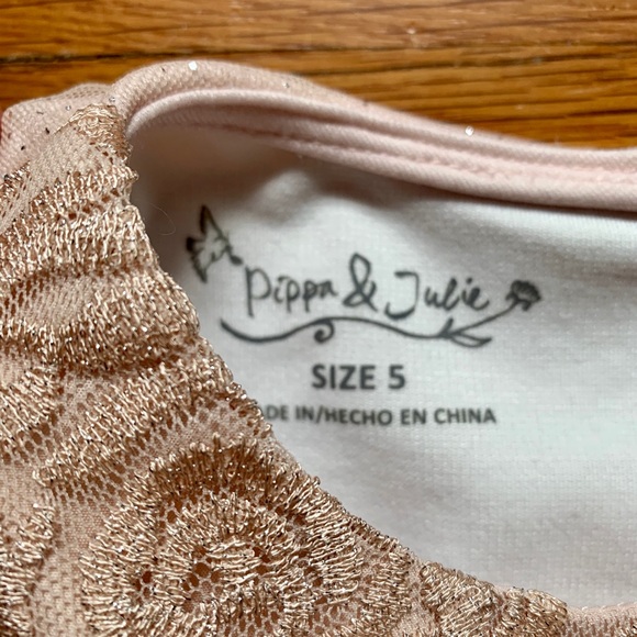 Pippa & Julie formal dress size 5T - Picture 2 of 5